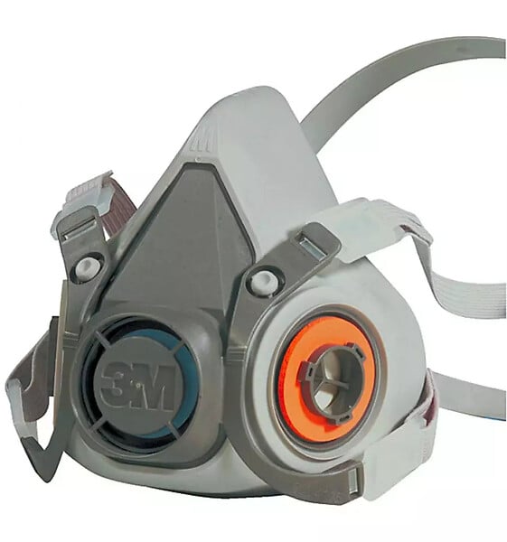 3M - 6200 - Demi-Masque Kraton 6200 - Livré sans Cartouche  Taille M - large