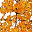 FEERIC LIGHTS & CHRISTMAS - Arbre orange lumineux extérieur 300 LED blanc chaud H.200cm - vignette