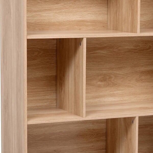 5 FIVE SIMPLY SMART - Bibliothèque Abana bois clair - large