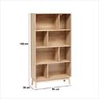 5 FIVE SIMPLY SMART - Bibliothèque Abana bois clair - vignette