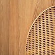 ATMOSPHERA - Armoire 2 portes "Tiria" en placage frêne 92x40cm - vignette