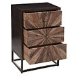 ATMOSPHERA - Chiffonnier "Origins" bois recyclé 3 tiroirs - vignette