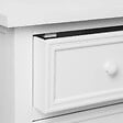 ATMOSPHERA - Chiffonnier "Charme" blanc 5 tiroirs - vignette