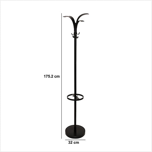 5 FIVE SIMPLY SMART - Porte-manteaux "Strongy" 8 crochets H175cm - large