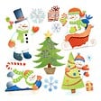 FEERIC LIGHTS & CHRISTMAS - Sticker funny 30X30 - vignette