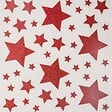 FEERIC LIGHTS & CHRISTMAS - Déco vitre pailleté étoile 30X32 - vignette
