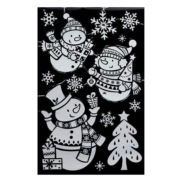 FEERIC LIGHTS & CHRISTMAS - Stickers Paillettes Strass 50 X 32 cm - large