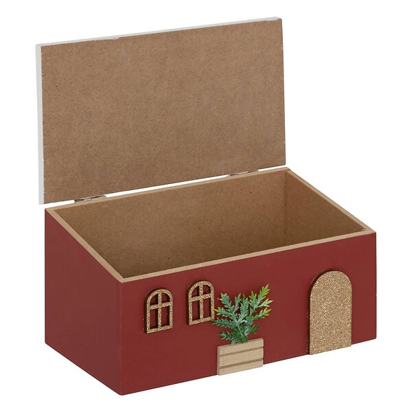 FEERIC LIGHTS & CHRISTMAS - BOITES BOIS MAISON X2 - large