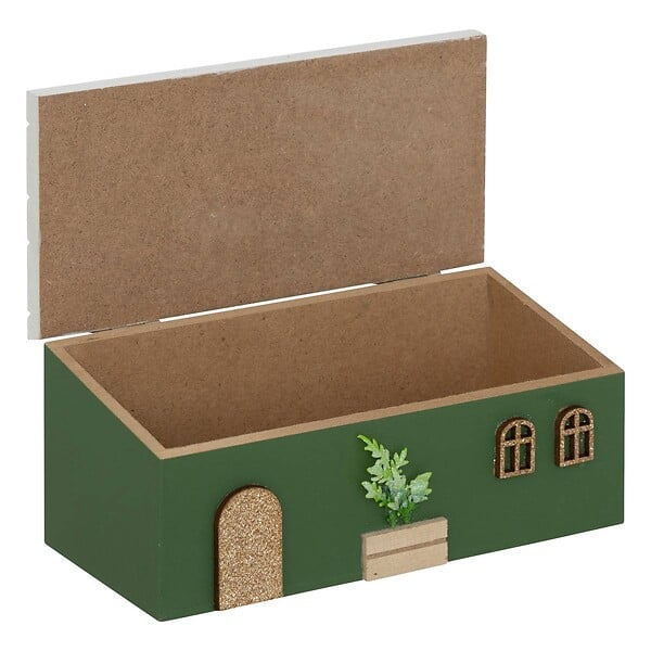 FEERIC LIGHTS & CHRISTMAS - BOITES BOIS MAISON X2 - large