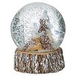 FEERIC LIGHTS & CHRISTMAS - Boule à neige biche et faon 80mm - vignette