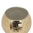 FEERIC LIGHTS & CHRISTMAS - Bougeoir Photophore Boule disco en Verre - vignette