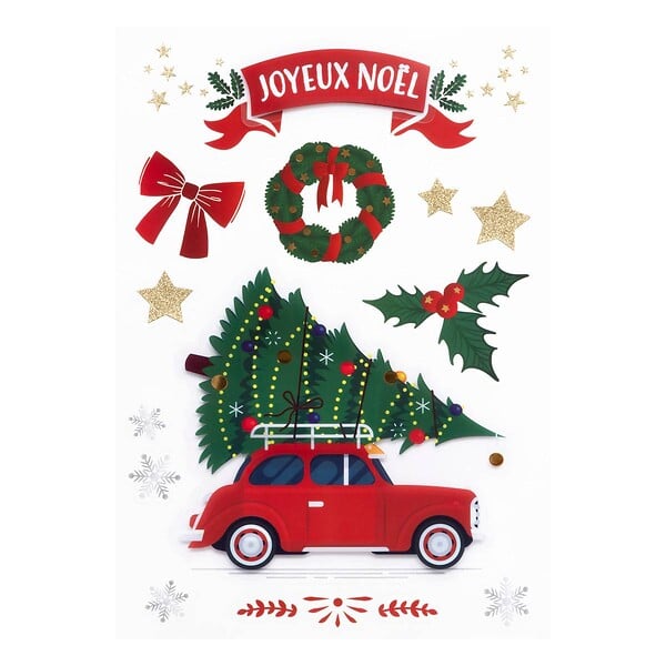 FEERIC LIGHTS & CHRISTMAS - Stickers POP Revisité 29 x 40 cm - large