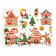 FEERIC LIGHTS & CHRISTMAS - DECOVITRE LUTINS 38X30CM - vignette
