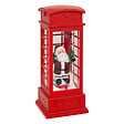 FEERIC LIGHTS & CHRISTMAS - Déco lumineuse Cabine téléphonique 2 LED Blanc Froid H 25 cm - vignette