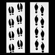 FEERIC LIGHTS & CHRISTMAS - POCHOIR PVC PAS ELF/RN/PN 2ASS - vignette