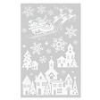 FEERIC LIGHTS & CHRISTMAS - Stickers Paillettes Strass 50 X 32 cm - vignette
