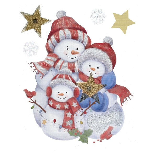 FEERIC LIGHTS & CHRISTMAS - Stickers POP UP Père Noël et Compagnie - large