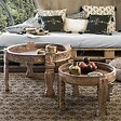 ATMOSPHERA - Table d'appoint "Gypsy" manguier D51cm - vignette