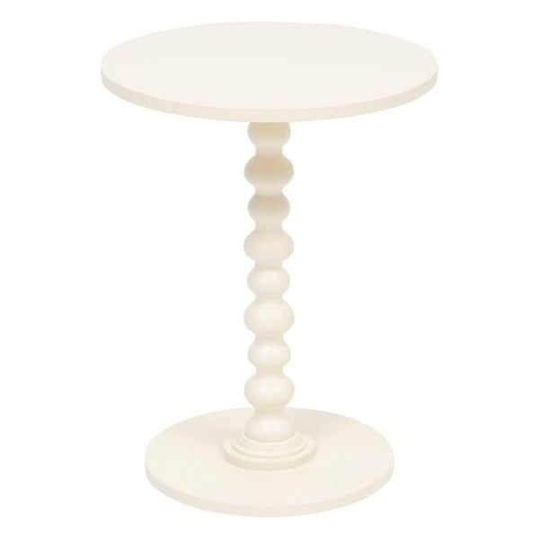 ATMOSPHERA - Table d’appoint "Alix" ivoire 50x38x38cm - large
