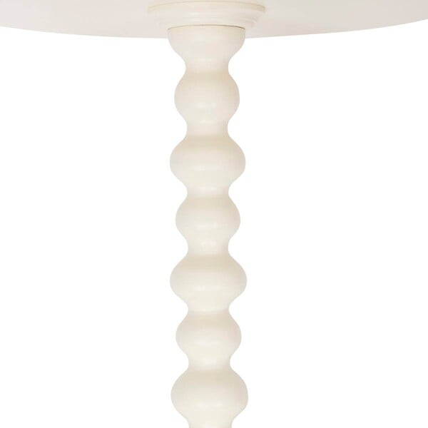 ATMOSPHERA - Table d’appoint "Alix" ivoire 50x38x38cm - large