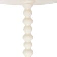 ATMOSPHERA - Table d’appoint "Alix" ivoire 50x38x38cm - vignette