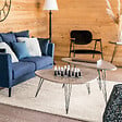 ATMOSPHERA - Table d'appoint "Neile" 69x54cm - vignette