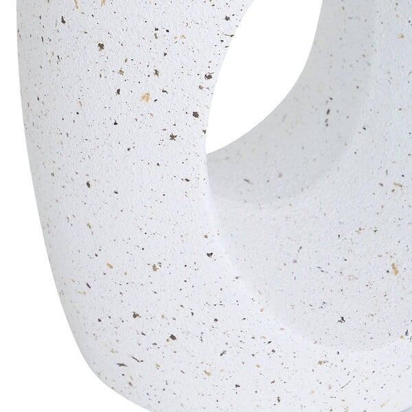 ATMOSPHERA - Table d'appoint Narlon 38x38x47cm blanc - large