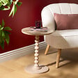 ATMOSPHERA - Table d’appoint "Alix" noisette 50x38x38cm - vignette