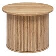 ATMOSPHERA - Table à café "Colva" en placage effet bois D60cm - vignette