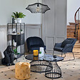ATMOSPHERA - Table d'appoint "Kushi" noir D55cm - vignette