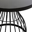 ATMOSPHERA - Table d'appoint "Kushi" noir D55cm - vignette