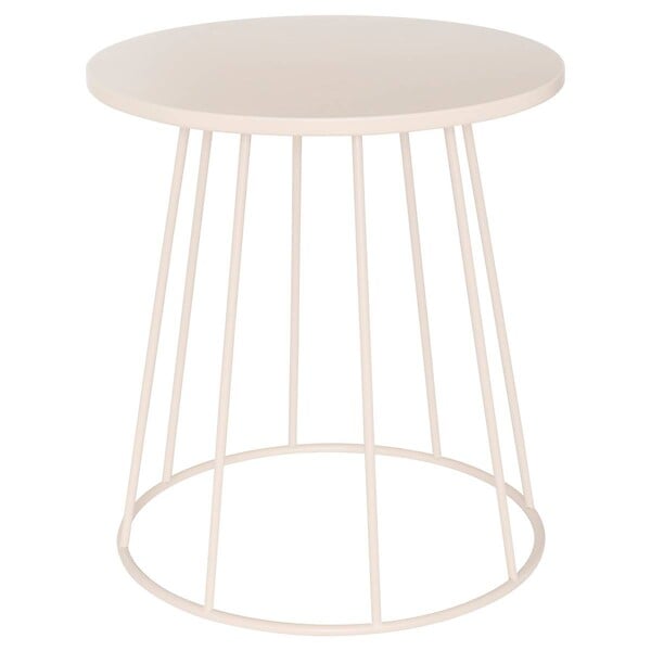 ATMOSPHERA - Table d'appoint Latte beige 38x38x42cm - large