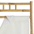 ATMOSPHERA - Paravent "Kalel" bambou blanc 170x135,5x3cm - vignette
