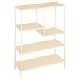 ATMOSPHERA - Étagère 4 niveaux Gota beige finition mate poudrée - vignette