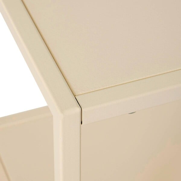 ATMOSPHERA - Étagère 4 niveaux Gota beige finition mate poudrée - large