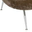ATMOSPHERA - Fauteuil Tildae en Tissu Moccha L69xl63xH71 cm - vignette