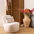 ATMOSPHERA - Fauteuil "Leone" blanc - vignette