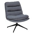 ATMOSPHERA - Fauteuil pivotant "Harper" gris - vignette