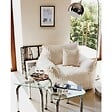 ATMOSPHERA - Fauteuil Muzi blanc - vignette