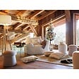 ATMOSPHERA - Fauteuil Muzi blanc - vignette