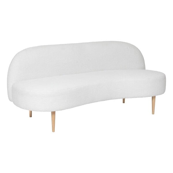 ATMOSPHERA - Banquette "Insi" 2 places blanc 172x75x72cm - large