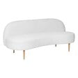 ATMOSPHERA - Banquette "Insi" 2 places blanc 172x75x72cm - vignette