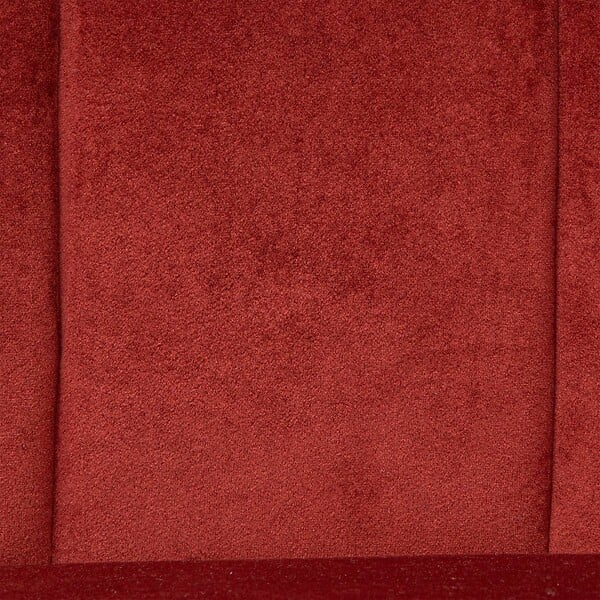 ATMOSPHERA - Banquette velours "Naova" 2 places,rose terracota - large
