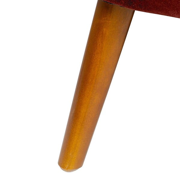 ATMOSPHERA - Banquette velours "Naova" 2 places,rose terracota - large