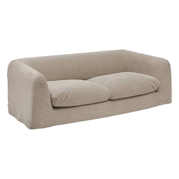 ATMOSPHERA - Canapé "Emile" 3 places beige - large