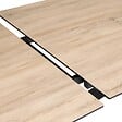 ATMOSPHERA - Table à manger extensible "Boot" beige 160x90x76cm - vignette