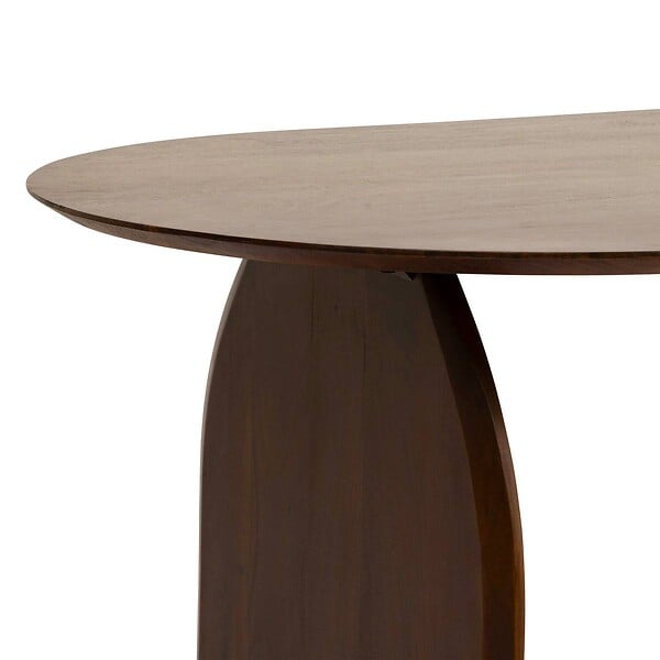 ATMOSPHERA - Table à manger "Isana" L180cm marron - large