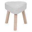 ATMOSPHERA - Tabouret "Thena" blanc ivoire - vignette