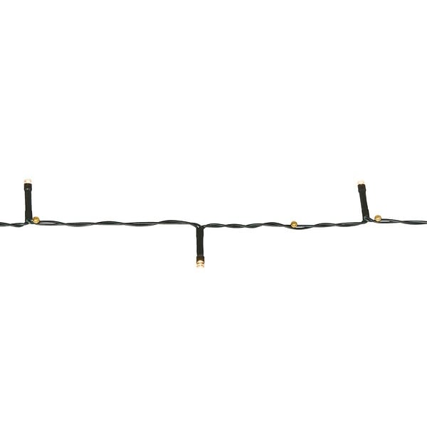 FEERIC LIGHTS & CHRISTMAS - Guirlande lumineuse extérieure solaire 100 LED blanc chaud l.10m - large
