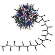 FEERIC LIGHTS & CHRISTMAS - Guirlande cluster lumineuse extérieure solaire 400 LED multicolore l.8m - vignette